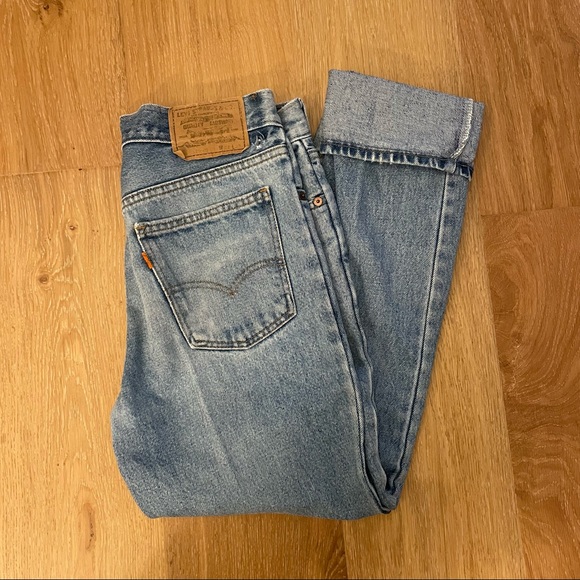 Levi's Denim - Levi's Light Blue High-Rise Straight Jeans